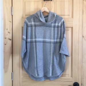 NWT LOFT poncho, oversized XS/S